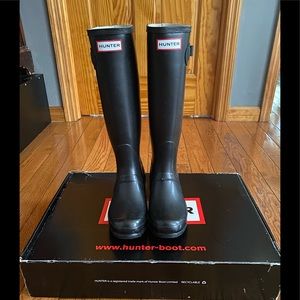 Hunter Original Tall Black Rain Boot